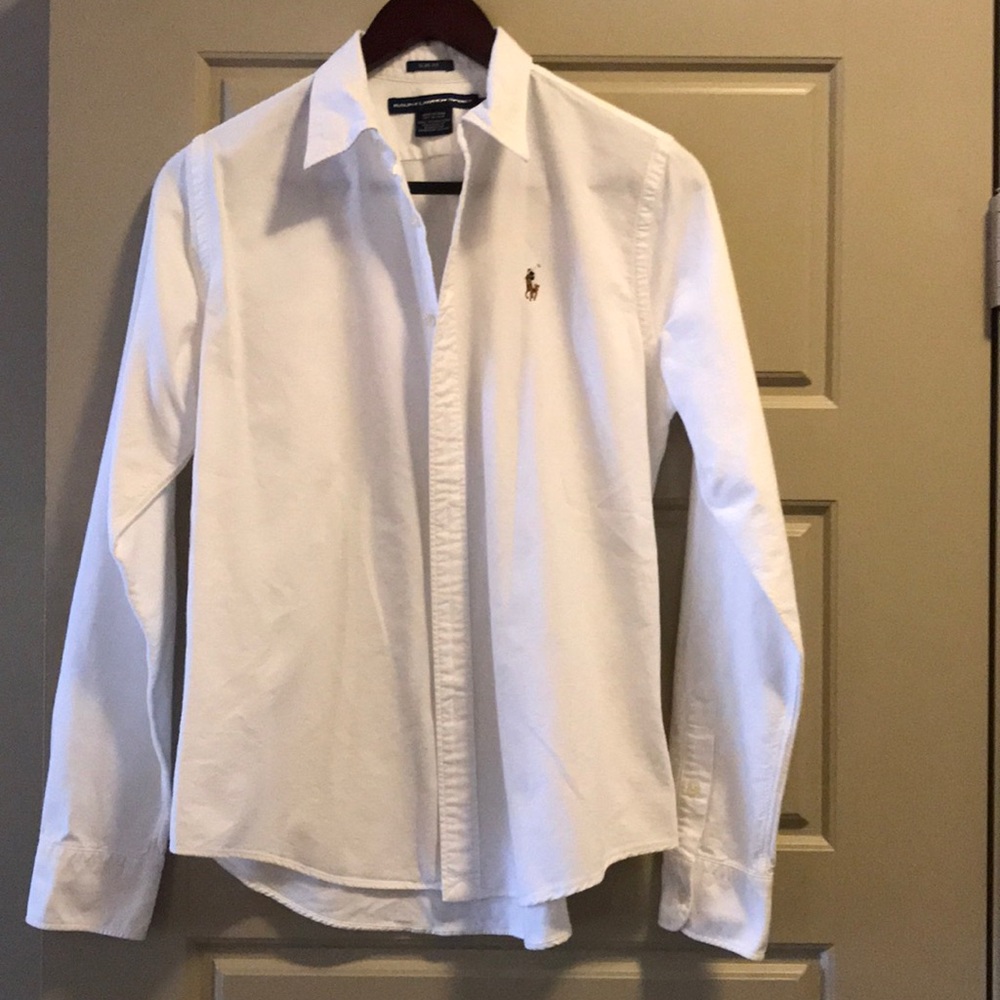 Women’s Ralph Lauren Sport button up White